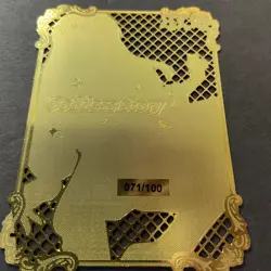 Goddess Story Gold METAL Card - Serial Number #071/100! Frieren **READ** - Image 5