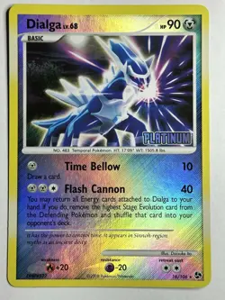 Dialga - [Platinum] 16/106 Burger King Reverse Holo 2008 Pokemon Card LP-NM - Image 1
