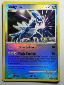 Dialga - [Platinum] 16/106 Burger King Reverse Holo 2008 Pokemon Card LP-NM - Image 3