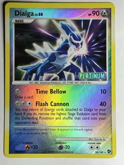 Dialga - [Platinum] 16/106 Burger King Reverse Holo 2008 Pokemon Card LP-NM - Image 4