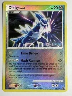 Dialga - [Platinum] 16/106 Burger King Reverse Holo 2008 Pokemon Card LP-NM - Image 5