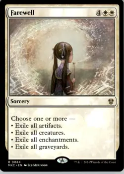 Farewell R Commander: Murders at Karlov Manor 64 NM - Image 1