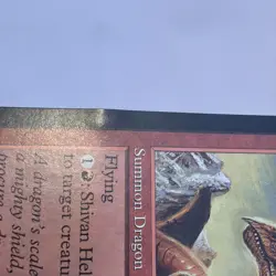 MTG Magic the Gathering Shivan Hellkite (214/356) Urza's Saga - Image 3