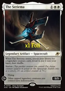 MTG Foil Edge of Eternities EOE The Seriema MINT - Image 1