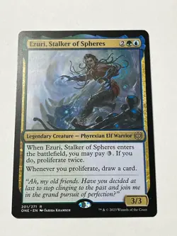 Ezuri, Stalker of Spheres Phyrexia: All Will Be One Regular - Image 1