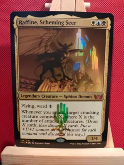 Raffine, Scheming Seer FOIL - Streets Of New Capenna - Mythic - NM - MTG - Image 1