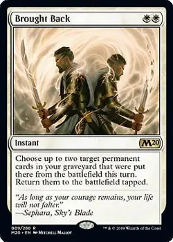 MTG Magic - Brought Back - Core Set 2020 - Rare - NM - Image 1