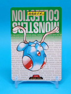 Pokemon Card Japanese - Tentacool No. 072 - Bandai Carddass - Green - Image 2