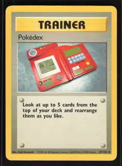 Pokemon Base Set #087/102 Pokedex Card TCCCX - Image 1