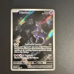Pokemon TCG Mewtwo Sv: Scarlet & Violet Promo Holo 052 130 HP 2023 - Image 1