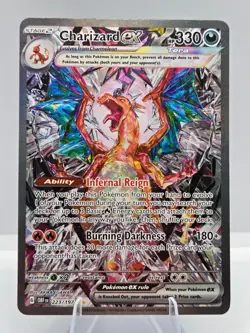 Charizard ex 223/197 Special Illustration Rare Obsidian Flames Pokemon NM - Image 1