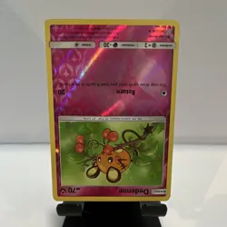 Pokemon Dedenne 145/236 Sm-Unified Minds Uncommon Reverse Holo Basic TCG - Image 2