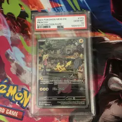 PSA 10 Pikachu Illustration Rare 173/165 English Pokemon Scarlet & Violet 151 - Image 1