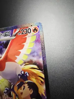 Ethan's Ho-Oh ex 230/182 Sv10: Destined Rivals Holo Pokemon 2025 Near Mint - Image 3