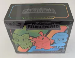 Pokemon TCG Scarlet & Violet Paldea Evolved Elite Trainer Box - New & Sealed - Image 1