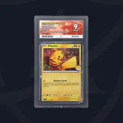 Pokemon Day 2026 Pikachu 051/162 30th Anniversary Stamped Promo - ACE 9 - Image 1