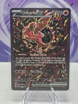 🔥Pokemon Oricorio EX 024 Me: Mega Evolution Promo Full Art Holo NM🔥 - Image 1