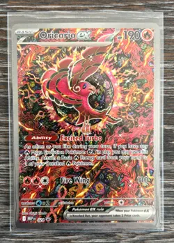 Pokemon TCG Phantasmal Flames Oricorio EX #024 SIR Black Star Promo UPC - Image 1