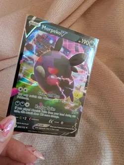 Pokemon TCG Morpeko V Sword & Shield: Brilliant Stars 095/172 Holo Ultra Rare - Image 2
