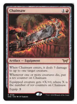 Chainsaw R Duskmourn: House of Horror 128 NM - Image 1