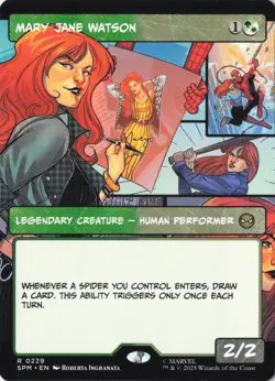 Mary Jane Watson (Borderless) R Marvel's Spider-Man 229 NM - Image 1