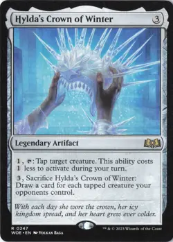 Hylda's Crown of Winter R Wilds of Eldraine 247 NM - Image 1