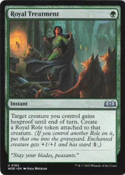 Royal Treatment U Wilds of Eldraine 183 NM - Image 1