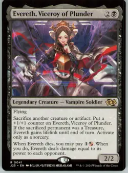 Evereth, Viceroy of Plunder (Anime) R Foundations Jumpstart 41 NM - Image 1