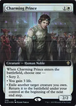 Charming Prince (Extended Art) R Throne of Eldraine 335 NM - Image 1