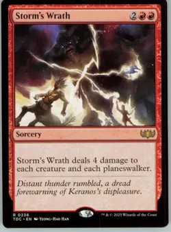 Storm's Wrath R Commander: Tarkir: Dragonstorm 236 NM - Image 1