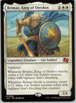 Brimaz, King of Oreskos (Anime) M Foundations Jumpstart 58 NM - Image 1