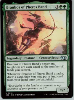 Braulios of Pheres Band (Anime) U Foundations Jumpstart 51 NM - Image 1