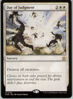 Day of Judgment R Foundations 140 Near Mint - Image 1