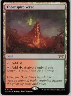 Thornspire Verge R Duskmourn: House of Horror 270 Near Mint - Image 1