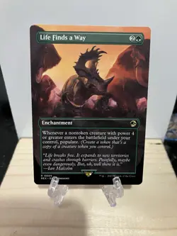 Life Finds a Way (Borderless) Universes Beyond: Jurassic Park World... - Image 1