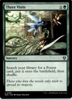 Three Visits U Commander: Murders at Karlov Manor 189 NM - Image 1