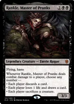 Rankle, Master of Pranks M Throne of Eldraine 101 NM - Image 1