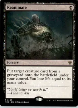 Reanimate R Commander: Murders at Karlov Manor 137 Near Mint - Image 1