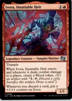 Ivora, Insatiable Heir (Anime) U Foundations Jumpstart 50 NM - Image 1