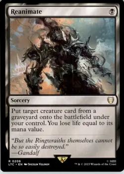 Reanimate R Commander: The Lord of the Rings: Tales of Middle-earth 206 Near Min - Image 1