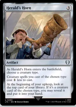 Herald's Horn U Commander: The Lord of the Rings: Tales of Middle-earth 280 NM - Image 1