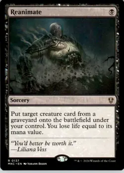 Reanimate R Commander: Murders at Karlov Manor 137 Near Mint - Image 1