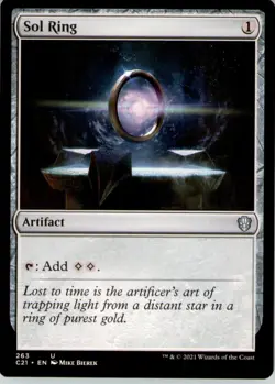 Sol Ring U Commander 2021 263 NM - Image 1