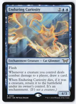 Enduring Curiosity R Duskmourn: House of Horror 51 NM - Image 1