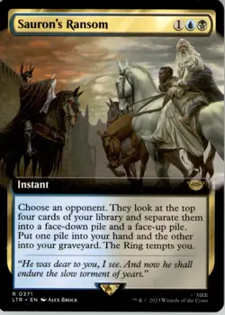 Sauron's Ransom (Extended Art) R Universes Beyond: The Lord of the Rings: Tales - Image 1