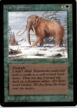War Mammoth C Beta Edition LP - Image 1