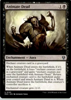 Animate Dead U Commander: Murders at Karlov Manor 125 NM - Image 1