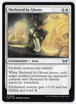 Sheltered by Ghosts U Duskmourn: House of Horror 30 NM - Image 1