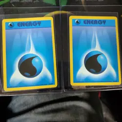 Water Energy Misty's Trainer Deck B Pokemon 1999 102/102 NM Fresh From Box - Image 3