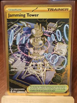 2025 Pokemon SV Destined Rivals DRI EN Jamming Tower #243/182 - Image 1